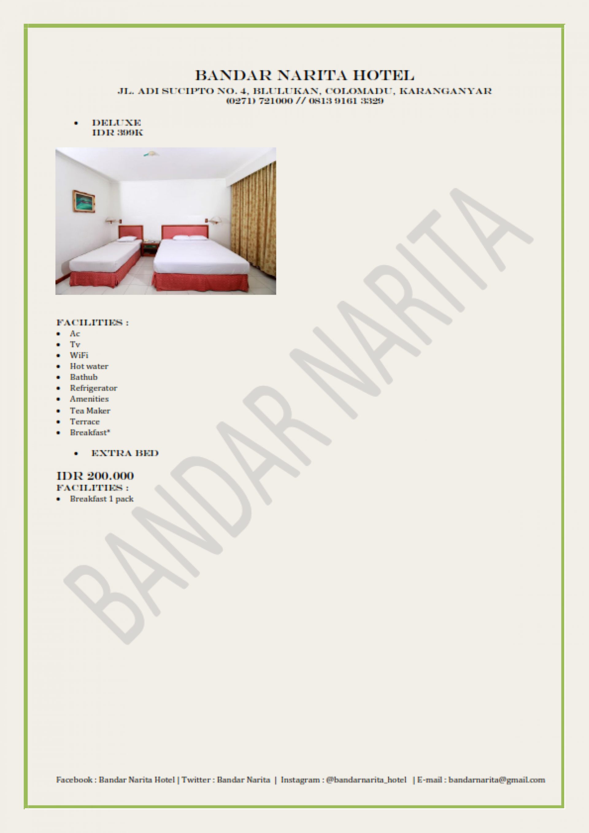 Hotel Bandar Narita